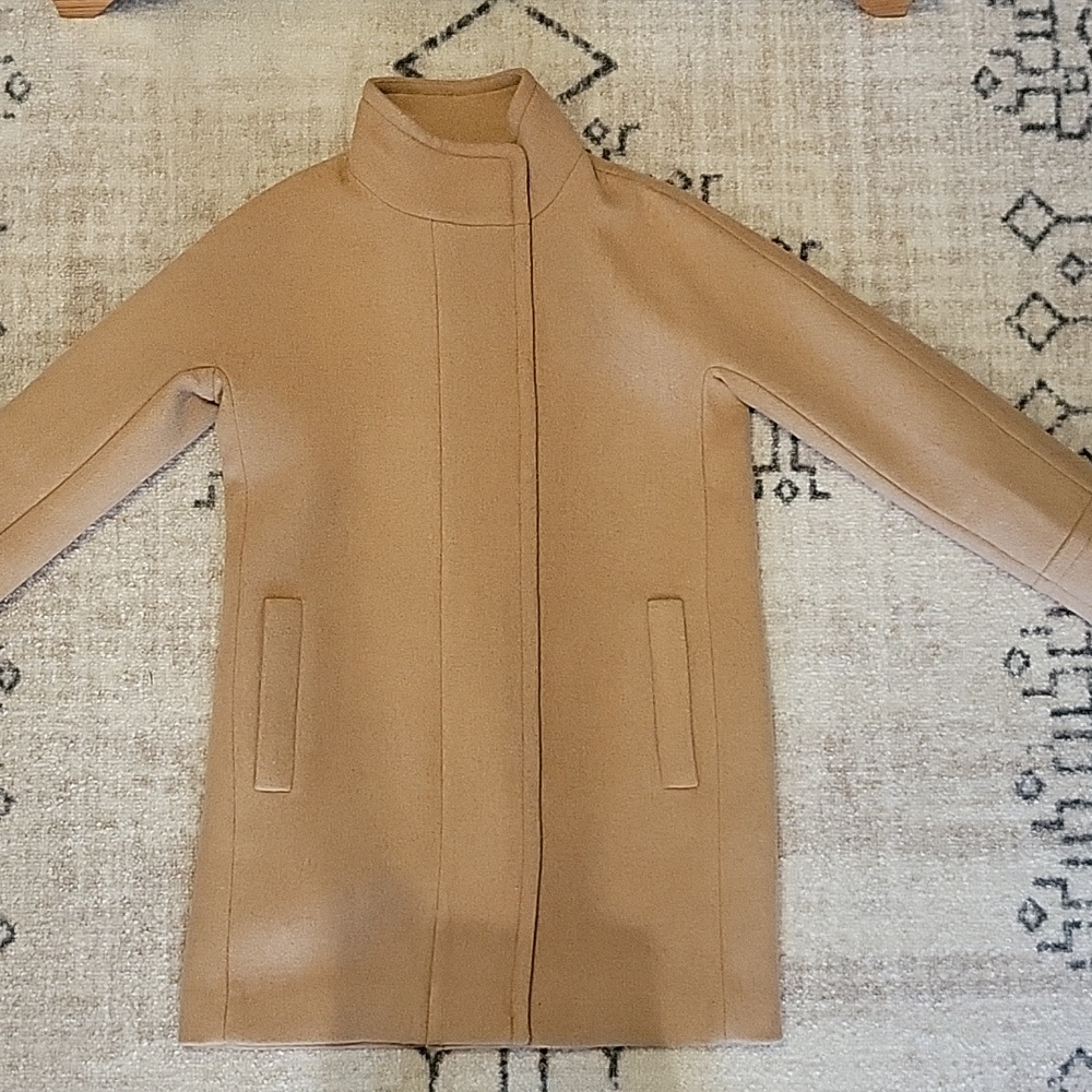Womens JCREW Wool Blend Coat - Size 0